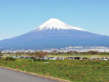 富士山　雪化粧